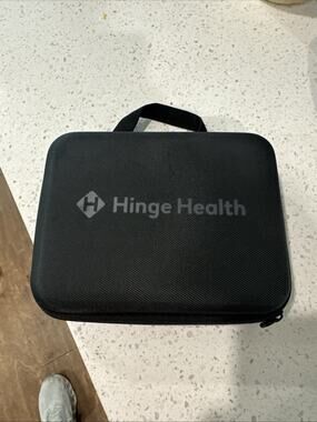 Hinge Health Therapy Kit Motion Sensors Straps Charger Case Open Box No Tablet